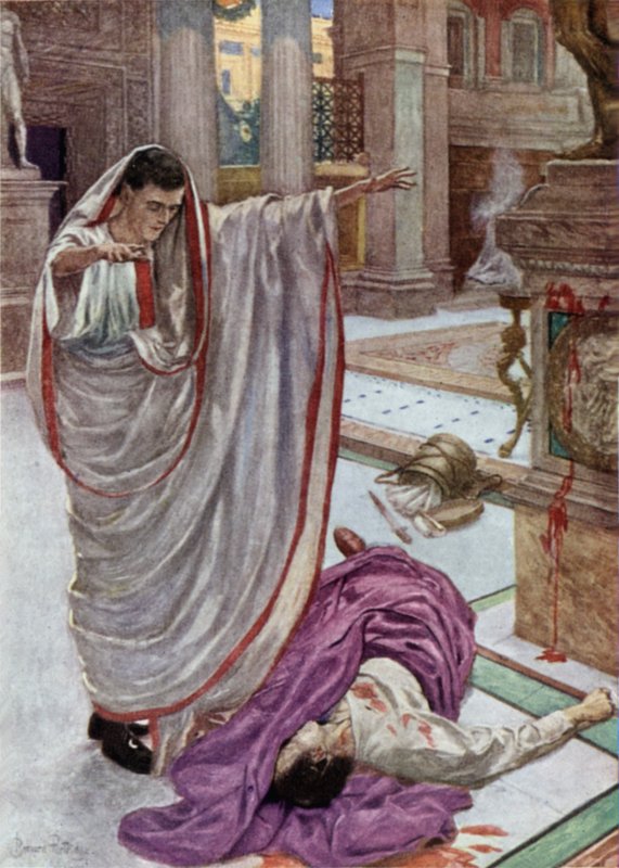 Julius Caesar door Bernard Partridge