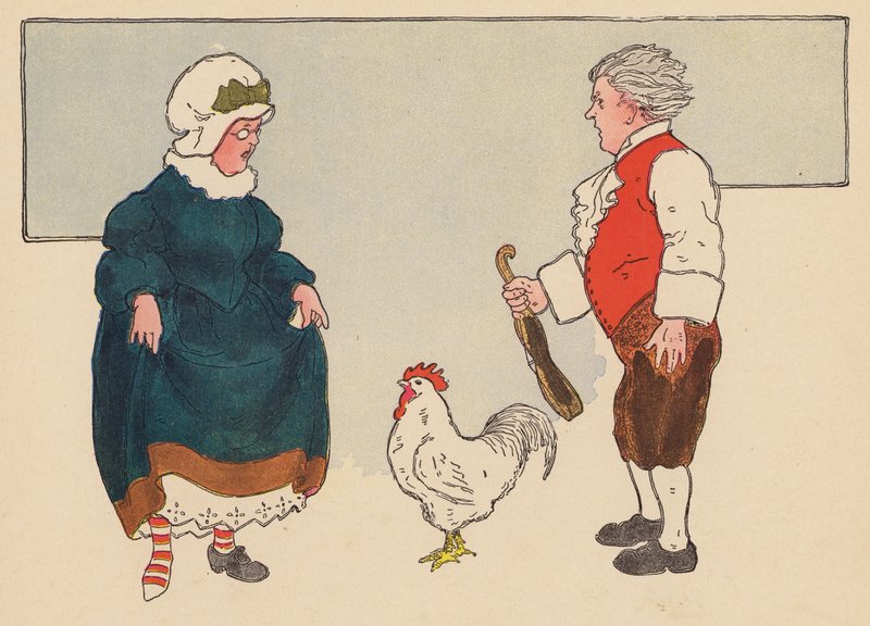 Kinderrijmpje: Kukeleku! door Blanche Fisher Wright
