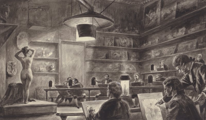 Levensles aan de Royal Academy, Londen door C.L. Doughty