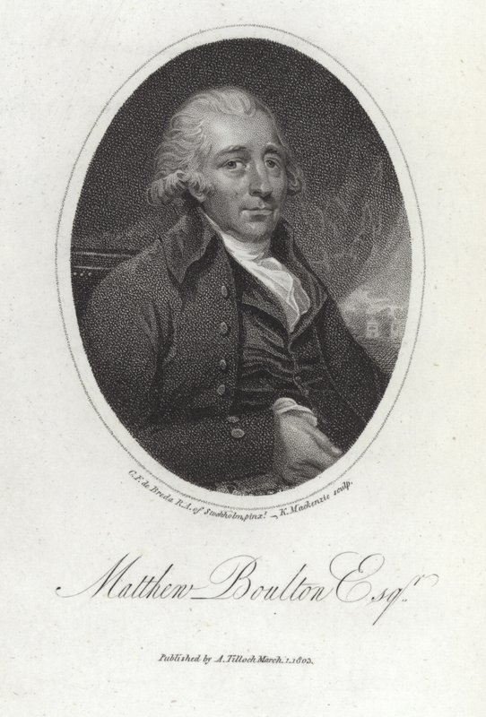 Matthew Boulton door Carl Frederik van Breda
