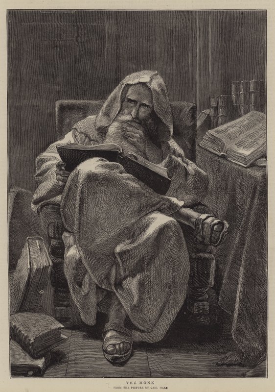De Monnik door Carl Haag