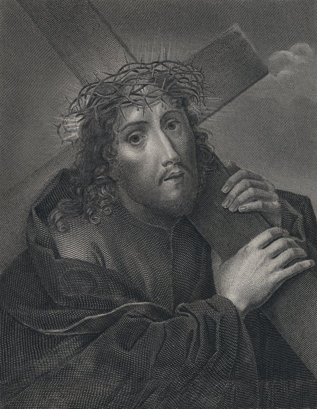 Ecce Homo (gravure) door Carlo (after) Dolci