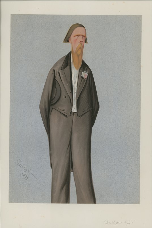 Christopher Sykes door Carlo Pellegrini
