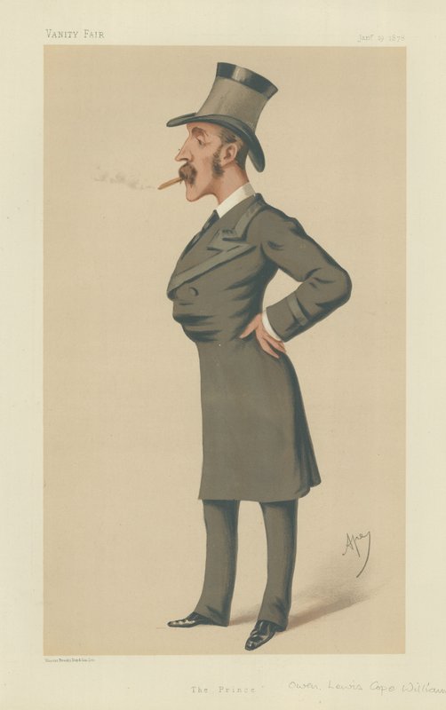 Kolonel Owen Lewis Cope Williams door Carlo Pellegrini