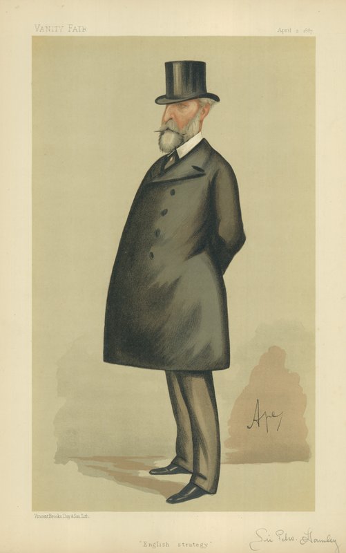 Luitenant-generaal Sir Edward Bruce Hamley door Carlo Pellegrini