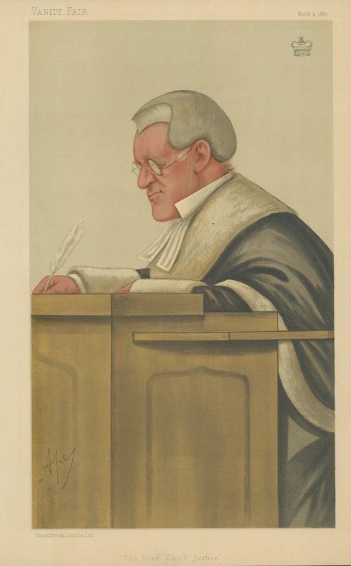 Lord Coleridge door Carlo Pellegrini