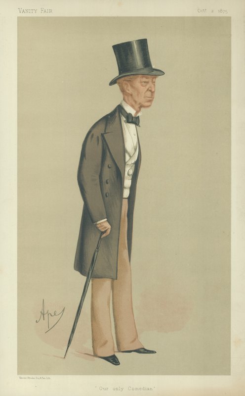 Mr Charles James Matthews door Carlo Pellegrini
