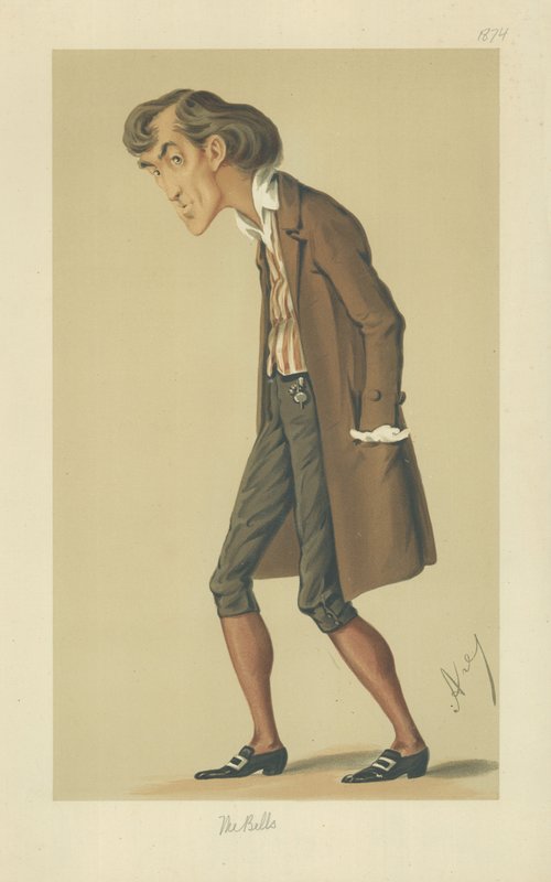 Mr Henry Irving door Carlo Pellegrini