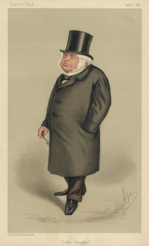Mr John Bright door Carlo Pellegrini