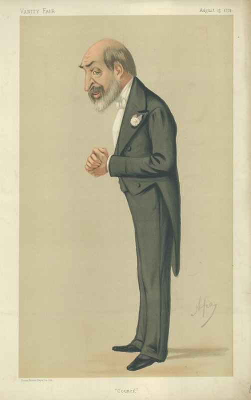 Sir Arthur Helps door Carlo Pellegrini