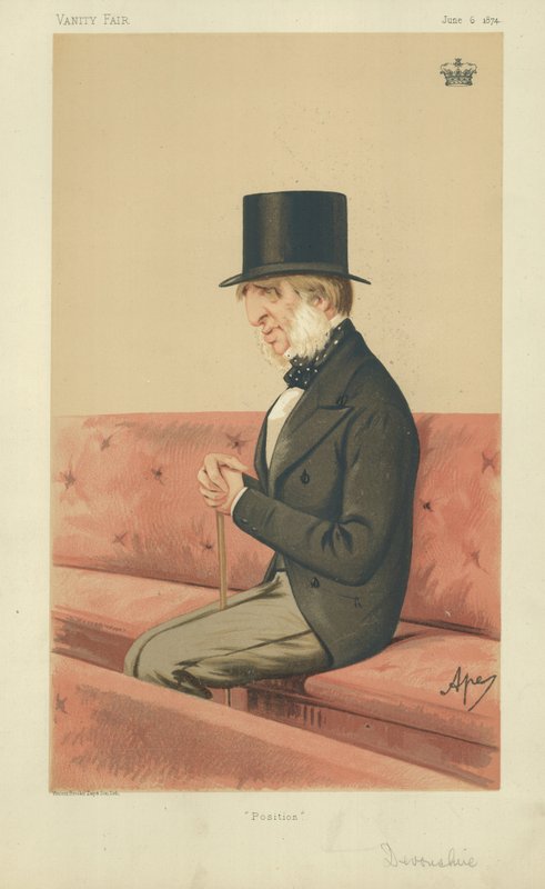 De Hertog van Devonshire door Carlo Pellegrini