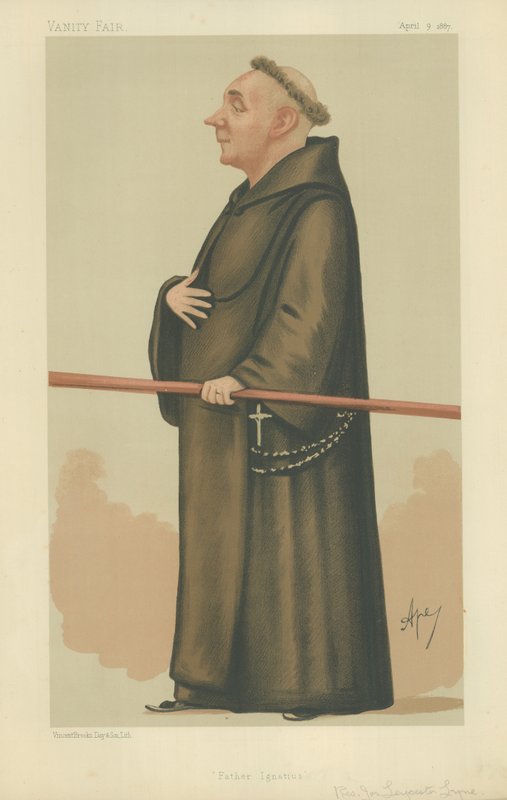 De Eerwaarde Joseph Leycester Lyne door Carlo Pellegrini