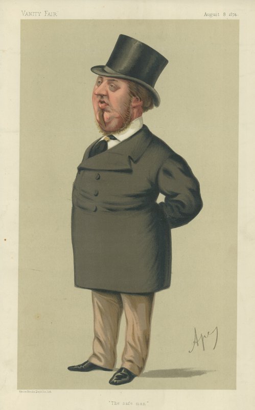 De zeer eerwaarde George Sclater-Booth door Carlo Pellegrini