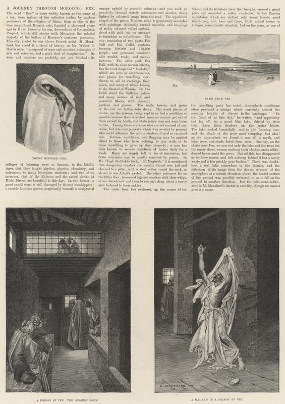Een reis door Marokko, Fez door Charles Auguste Loye