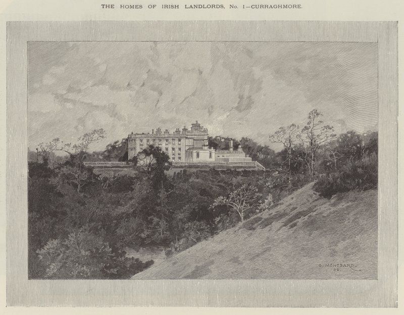 Curraghmore door Charles Auguste Loye