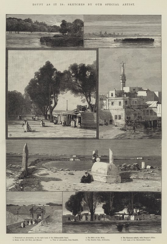 Egypte zoals het is door Charles Auguste Loye