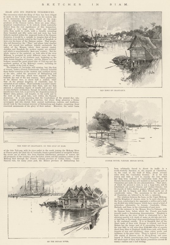 Schetsen in Siam door Charles Auguste Loye