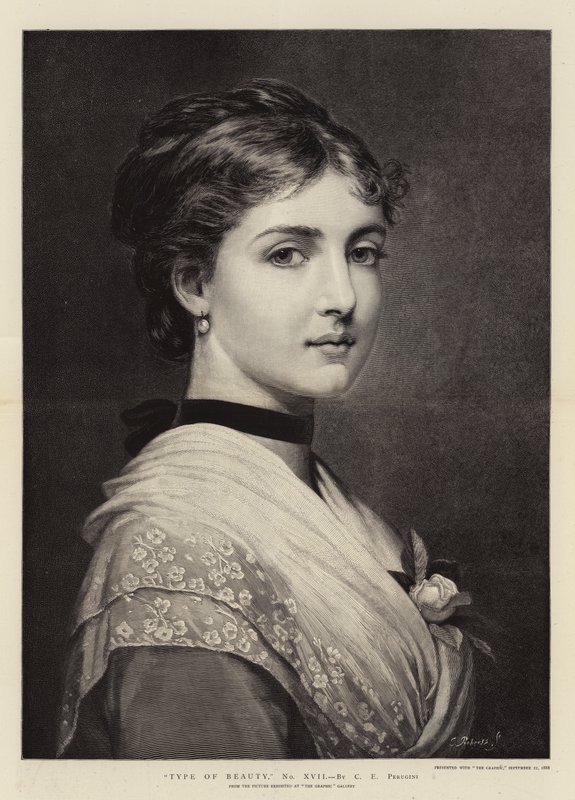 Schoonheidstype, nr. XVII door Charles Edward Perugini