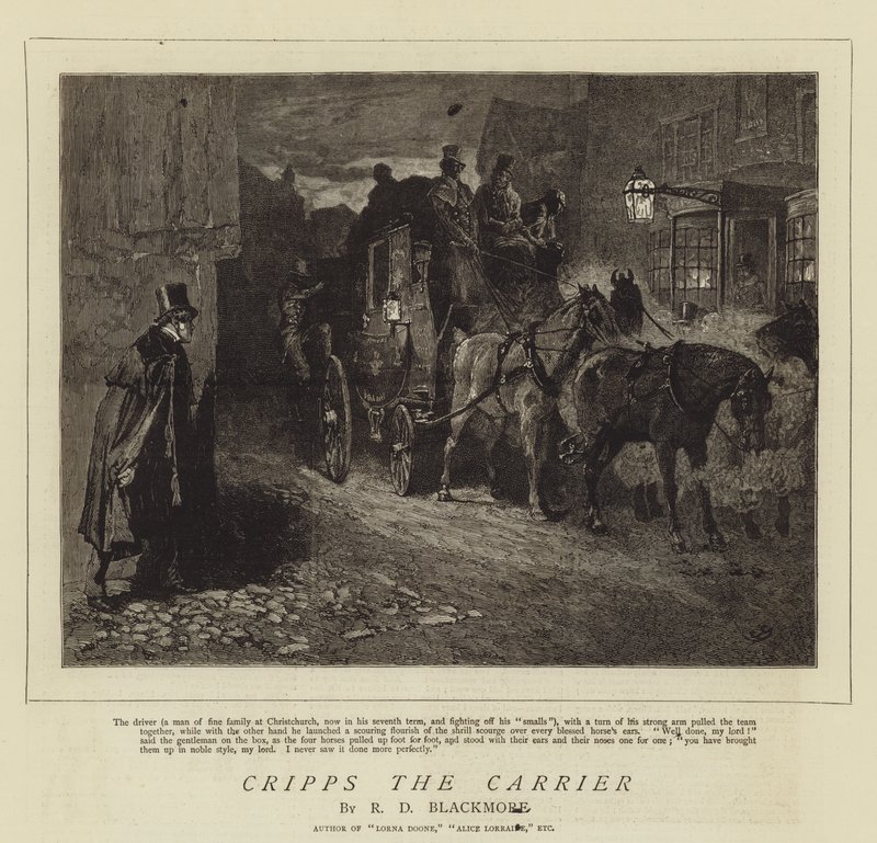 Cripps de Vervoerder door Charles Green