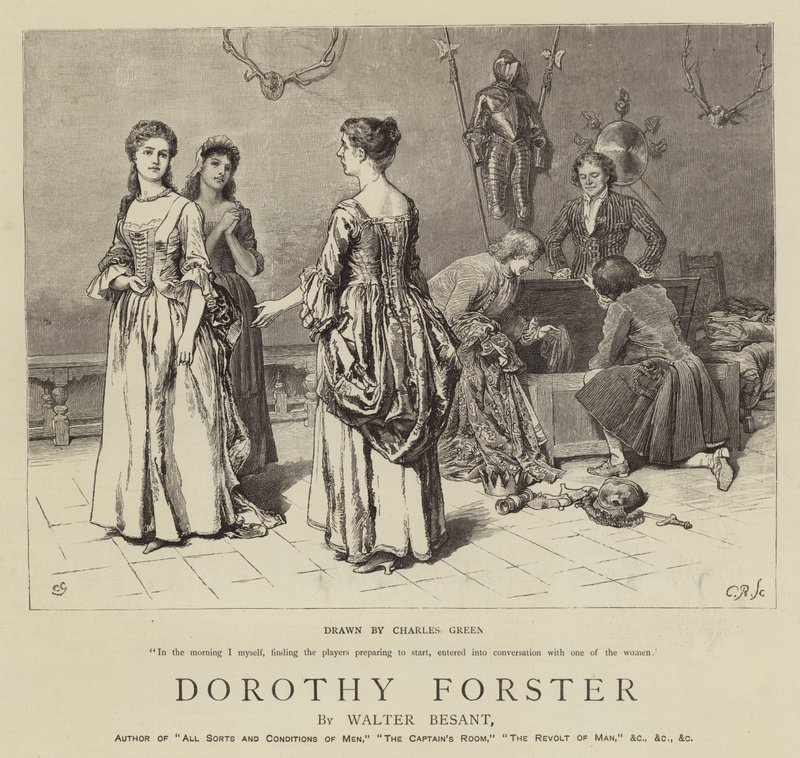 Dorothy Forster door Charles Green