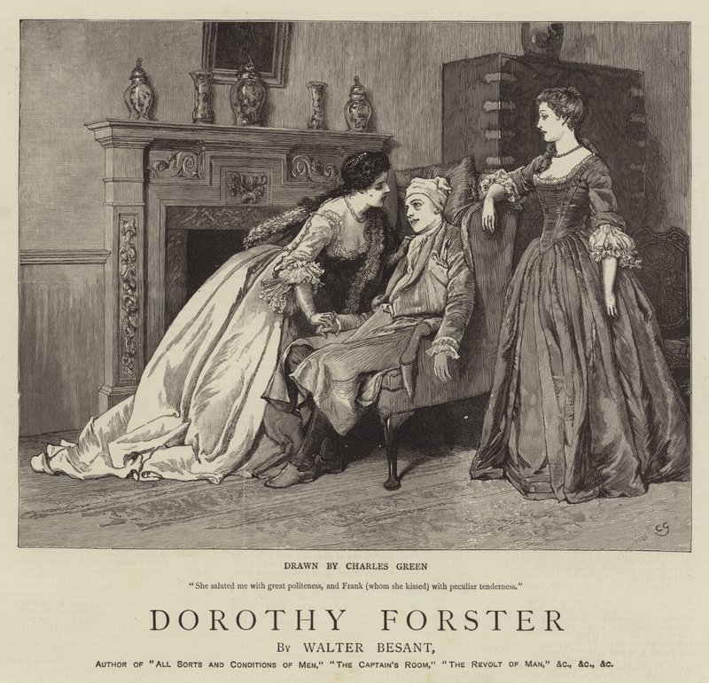 Dorothy Forster door Charles Green