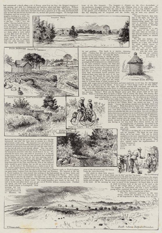 Norfolk Hoeken door Charles J. Staniland