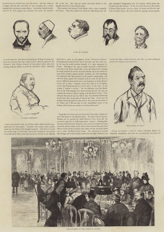 Een bezoek aan Monte Carlo door Charles Paul Renouard