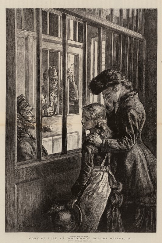 Gevangenisleven in Wormwood Scrubs Prison, IV door Charles Paul Renouard
