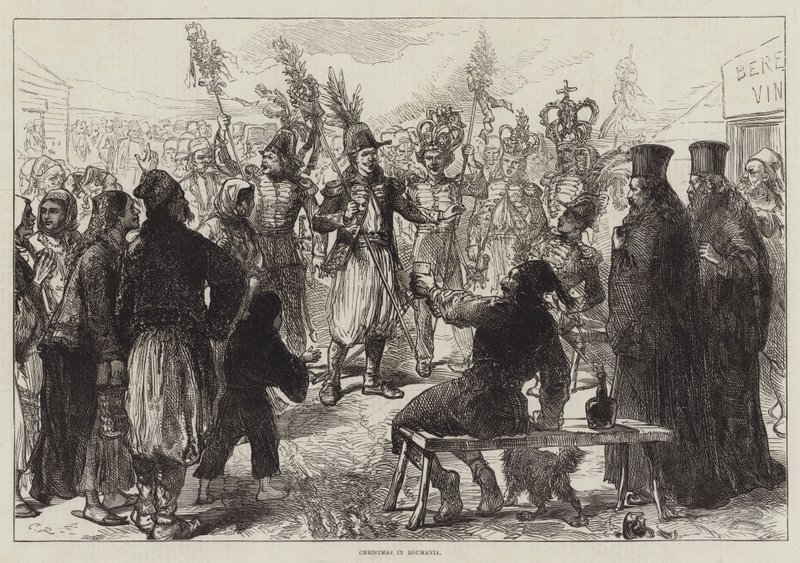 Kerstmis in Roemenië door Sir John Charles Robinson