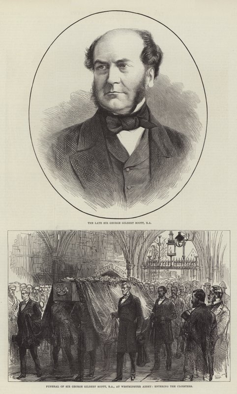 George Gilbert Scott door Sir John Charles Robinson