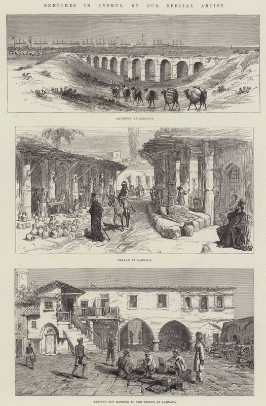 Schetsen in Cyprus door Sir John Charles Robinson