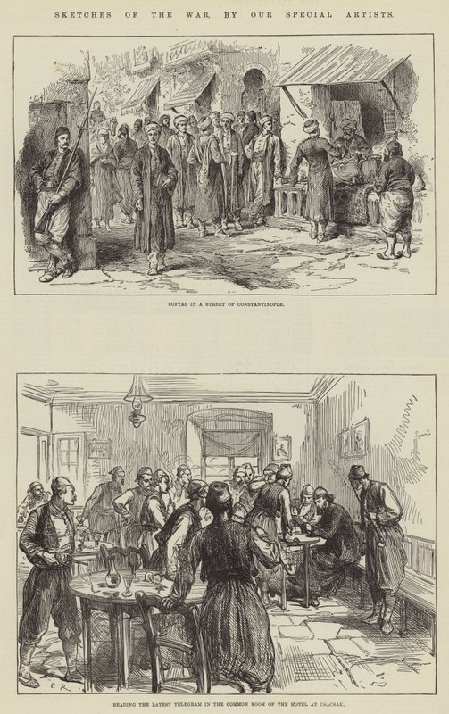 Schetsen van de oorlog door Sir John Charles Robinson