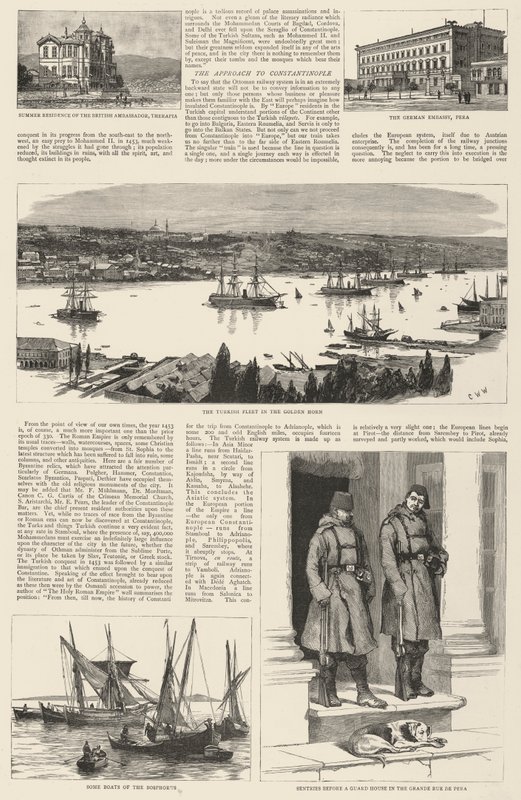 Constantinopel Geïllustreerd door Charles William Wyllie