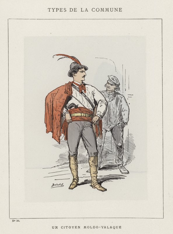 Een Moldo-Walachse burger door Charles Albert d Arnoux Bertall