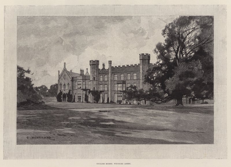 Engelse Huizen, Wycombe Abbey door Charles Auguste Loye