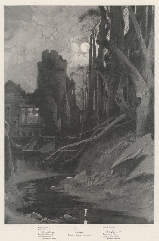 Spookachtig door Charles Auguste Loye