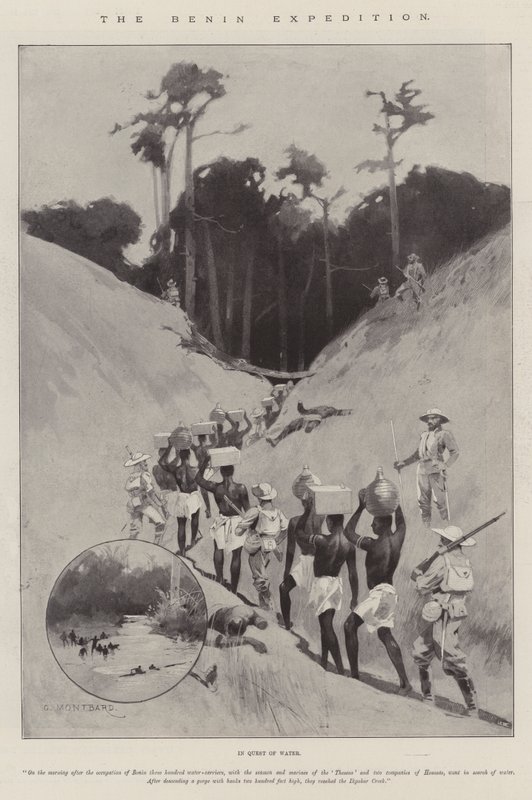 De Benin-expeditie door Charles Auguste Loye