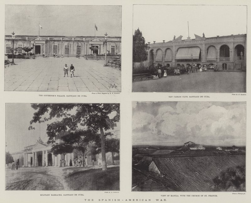 De Spaans-Amerikaanse Oorlog door Charles Auguste Loye