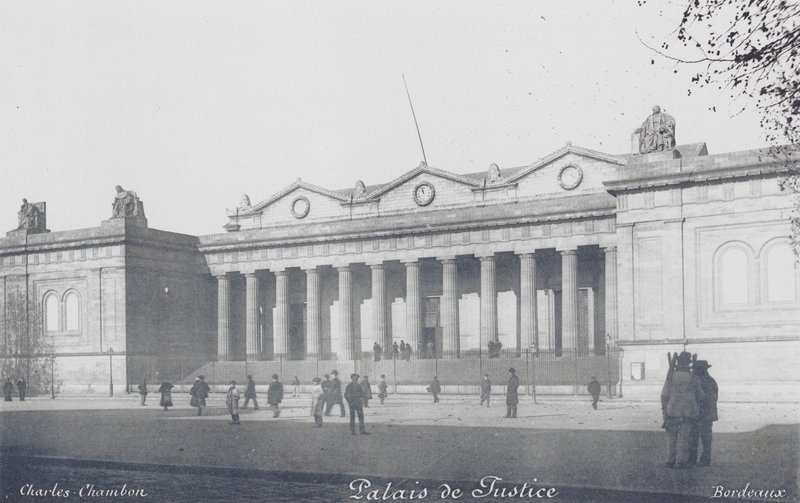 Bordeaux: Palais de Justice door Charles Chambon