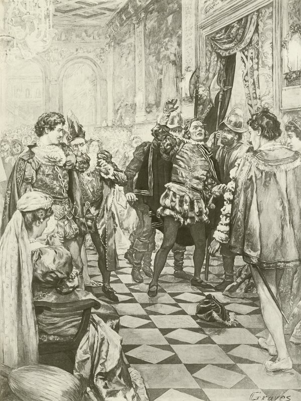 Rigoletto, Act I scène i door Charles D. Graves