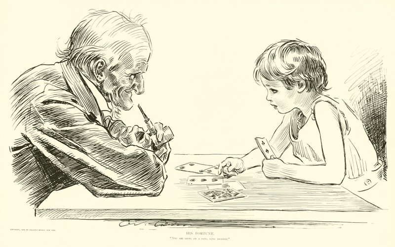 Alledaagse mensen door Charles Dana Gibson