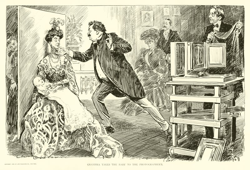Alledaagse mensen door Charles Dana Gibson