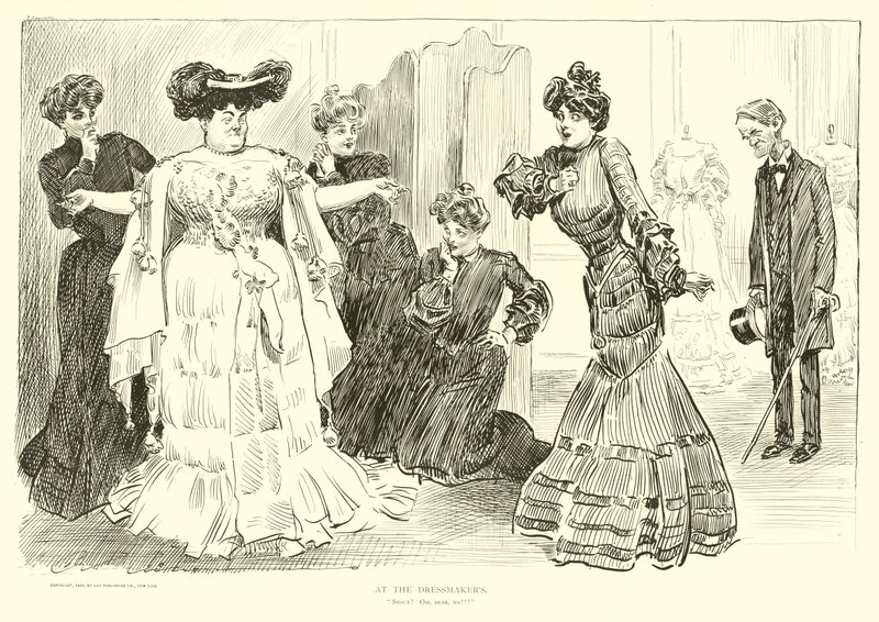 Alledaagse mensen door Charles Dana Gibson