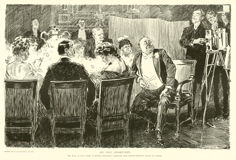 Alledaagse mensen door Charles Dana Gibson