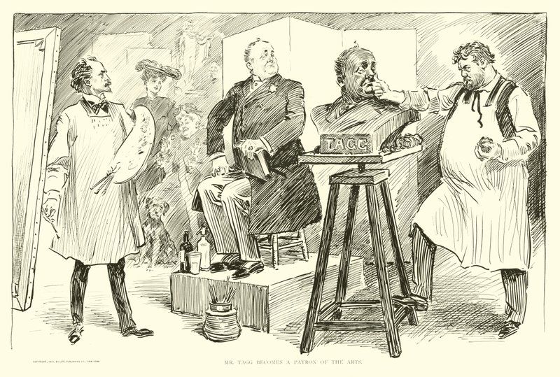 Alledaagse mensen door Charles Dana Gibson
