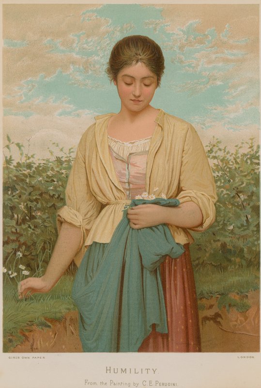 Nederigheid door Charles Edward Perugini
