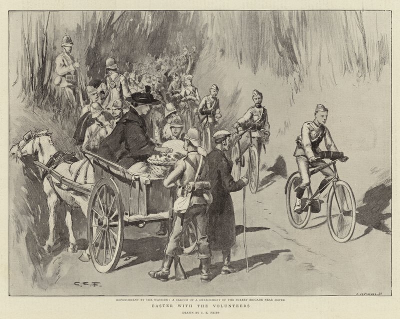 Pasen met de Vrijwilligers door Charles Edwin Fripp