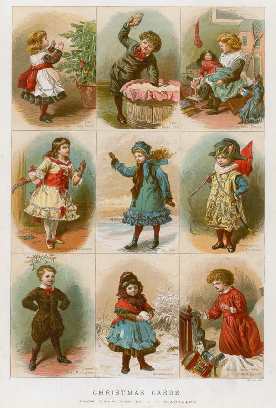 Kerstkaarten door Charles J. Staniland