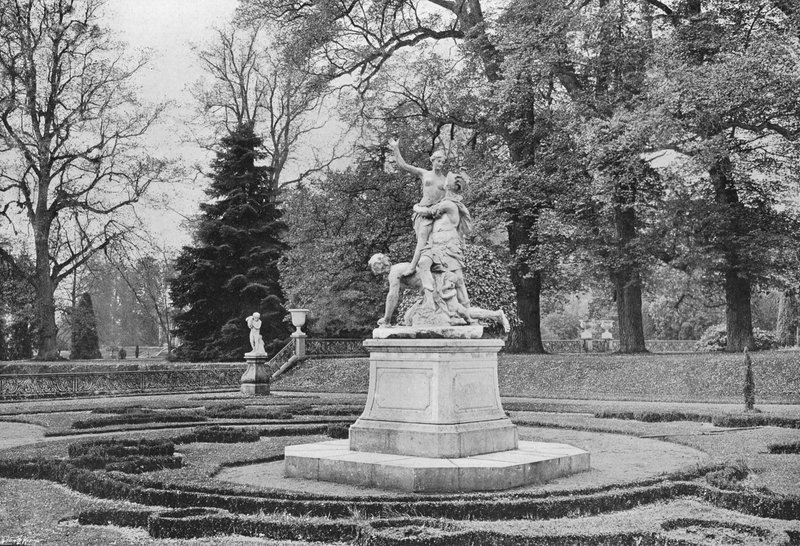 In de Zuidtuin door Charles Latham