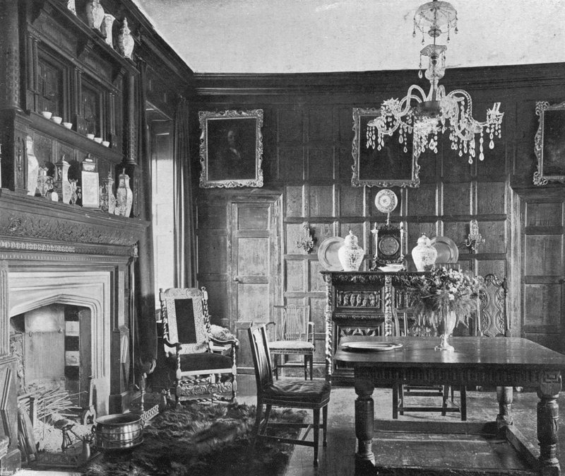 De eetkamer door Charles Latham